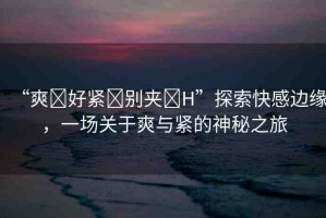 “爽?好緊?別夾?H”探索快感邊緣，一場關(guān)于爽與緊的神秘之旅