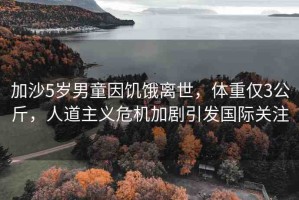 加沙5歲男童因饑餓離世，體重僅3公斤，人道主義危機(jī)加劇引發(fā)國際關(guān)注