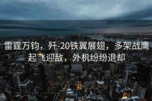 雷霆萬(wàn)鈞，殲-20鐵翼展翅，多架戰(zhàn)鷹起飛迎敵，外機(jī)紛紛退卻