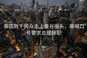 泰國(guó)數(shù)千民眾走上曼谷街頭，高喊口號(hào)要求總理辭職