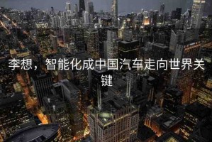 李想，智能化成中國汽車走向世界關(guān)鍵