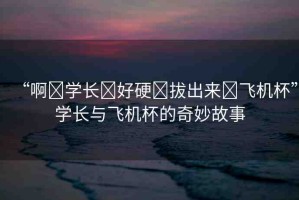 “啊?學(xué)長(zhǎng)?好硬?拔出來(lái)?飛機(jī)杯”學(xué)長(zhǎng)與飛機(jī)杯的奇妙故事