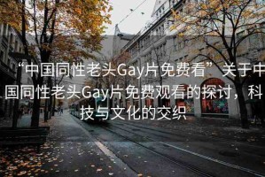 “中國同性老頭Gay片免費看”關于中國同性老頭Gay片免費觀看的探討，科技與文化的交織