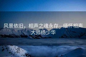風(fēng)景依舊，相聲之魂永存—緬懷相聲大師楊少華
