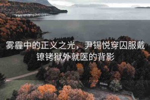 霧霾中的正義之光，尹錫悅穿囚服戴鐐銬獄外就醫(yī)的背影