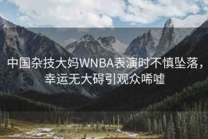 中國雜技大媽W(xué)NBA表演時(shí)不慎墜落，幸運(yùn)無大礙引觀眾唏噓
