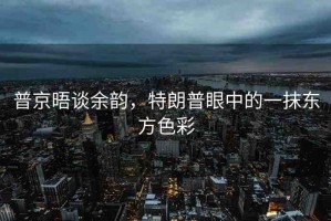 普京晤談余韻，特朗普眼中的一抹東方色彩