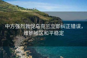 中方強烈敦促烏克蘭立即糾正錯誤，維護地區(qū)和平穩(wěn)定