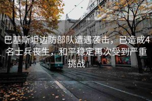 巴基斯坦邊防部隊(duì)遭遇襲擊，已造成4名士兵喪生，和平穩(wěn)定再次受到嚴(yán)重挑戰(zhàn)
