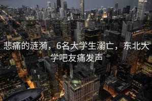 悲痛的漣漪，6名大學(xué)生溺亡，東北大學(xué)吧友痛發(fā)聲