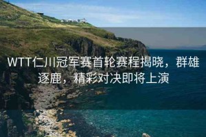 WTT仁川冠軍賽首輪賽程揭曉，群雄逐鹿，精彩對決即將上演