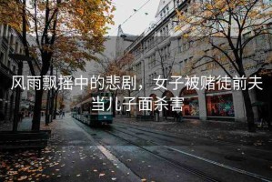 風(fēng)雨飄搖中的悲劇，女子被賭徒前夫當(dāng)兒子面殺害