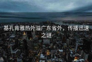 基孔肯雅熱外溢廣東省外，傳播迅速之謎