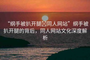 “綱手被扒開腿?同人網(wǎng)站”綱手被扒開腿的背后，同人網(wǎng)站文化深度解析
