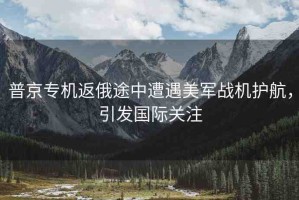 普京專機返俄途中遭遇美軍戰(zhàn)機護航，引發(fā)國際關注