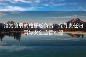 誰為脆弱的格柵板負(fù)責(zé)—探尋責(zé)任歸屬與安全監(jiān)管難題