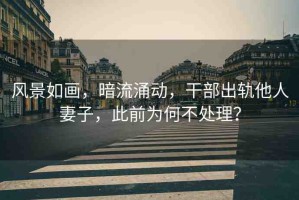 風景如畫，暗流涌動，干部出軌他人妻子，此前為何不處理？