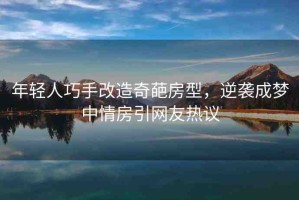年輕人巧手改造奇葩房型，逆襲成夢(mèng)中情房引網(wǎng)友熱議