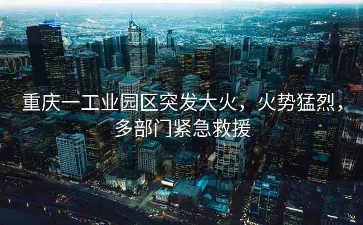 重慶一工業(yè)園區(qū)突發(fā)大火，火勢(shì)猛烈，多部門緊急救援