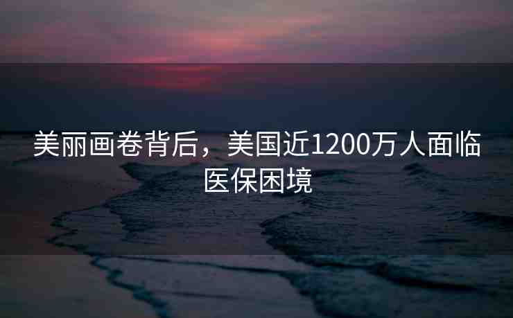 美麗畫(huà)卷背后，美國(guó)近1200萬(wàn)人面臨醫(yī)保困境