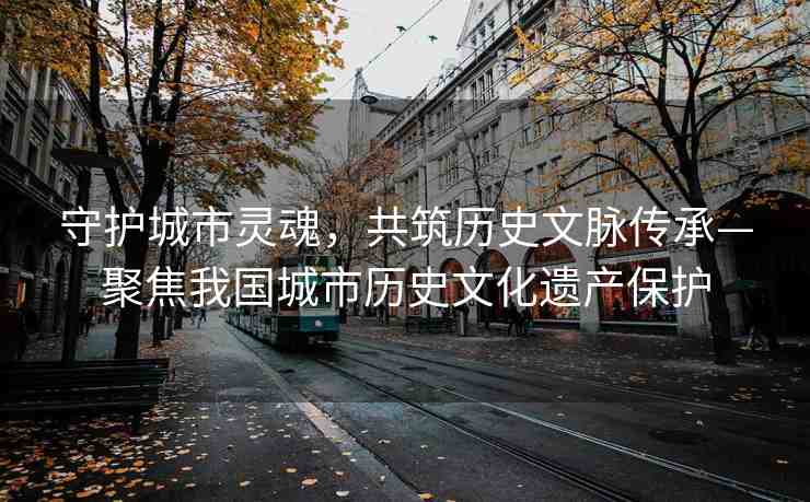 守護城市靈魂，共筑歷史文脈傳承—聚焦我國城市歷史文化遺產(chǎn)保護