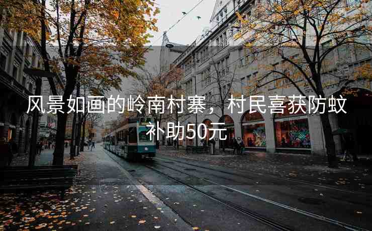 風(fēng)景如畫的嶺南村寨，村民喜獲防蚊補(bǔ)助50元