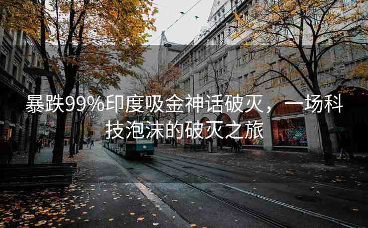 暴跌99%印度吸金神話破滅，一場科技泡沫的破滅之旅
