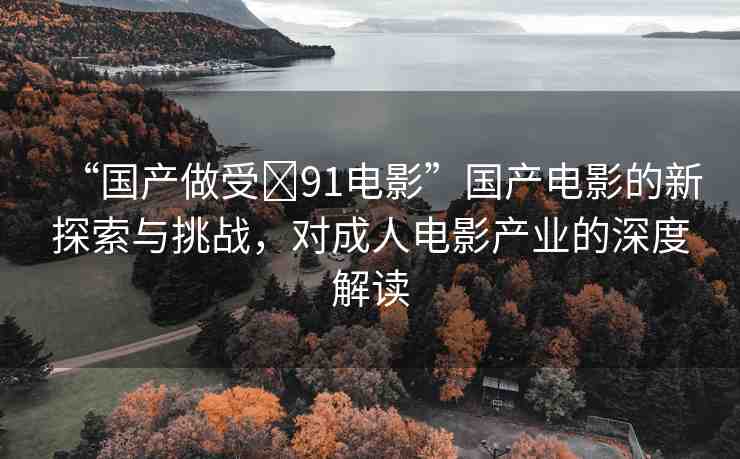 “國產(chǎn)做受?91電影”國產(chǎn)電影的新探索與挑戰(zhàn)，對成人電影產(chǎn)業(yè)的深度解讀